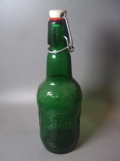 бутылка пивная J B колос grolsch с фарфоровой пробкой высота 24 см (№ 1002) Ціна