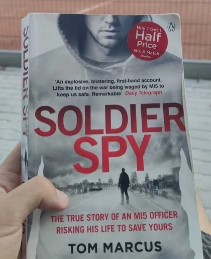 фото, Soldier Spy by Tom Marcus детектив англійською мовою!
