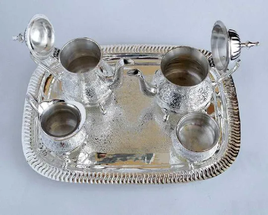 Чайно-кавовий сервіз, Alpacca, посріблення Продаж