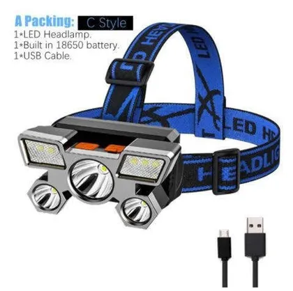 фото, ліхтар на голову на акумуляторі