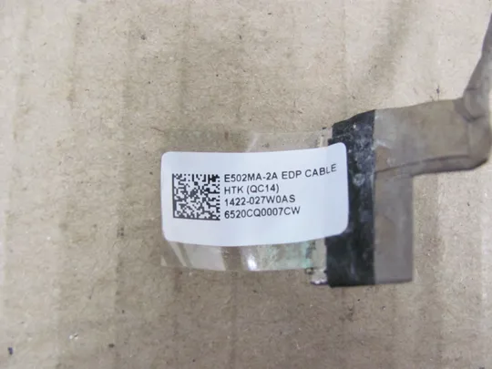 номер0209-15 шлейф матриці,Шлейф матриці для ноутбука  Шлейф дисплея,Шлейф підключення дисплея,Шлейф екрана,Laptop matrix cable 1422-027W0AS  для Asus E502S E502MA, E502SA, L502SA  оригінал З аукціону