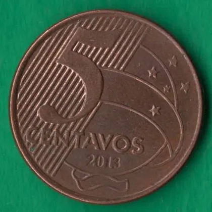 фото, 5 сентаво 2013 року Бразилія [МВ]