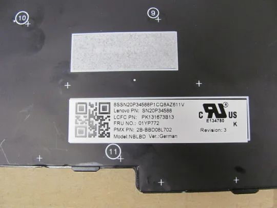 686-4 клавіатура робоча з підсвіткою 01YP612 01YP772 SN20P34428 для Lenovo Thinkpad P52 P53 L580 E580 E585 T590 L590 E590 E595 P52 P53 P53S P72 P73 оригінал Інтернет-аукціон