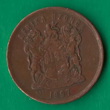 фото, 5 центів 1997 року ПАР [КВ]