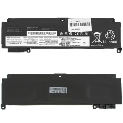 фото, Батарея для ноутбука LENOVO 01AV462 (ThinkPad T460s, T470s) 11.4V 2310mAh 26Wh Black