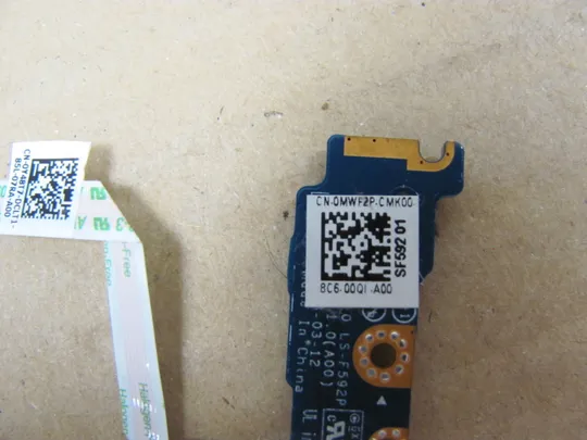 678-15 плата кнопки вкл 0MWF2P 0Y48T7 LS-F592P   для Dell Precision 7530 7540 M7540   оригінал Продаж