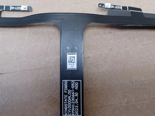 номер1052-16 шлейф кабель IR-LED MIC Cable модуля плати мікрофона Microphone 05W1RY для Dell XPS 15 9500 9510 PRECISION 5550 5560 оригінал Де купити