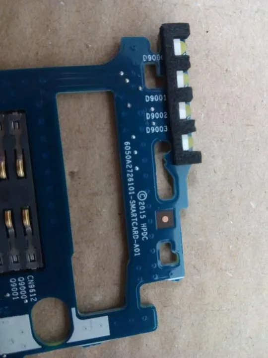 номер0350-4 плата Smart card reader 6053B1186701 6050A2726101 для HP Probook 640 G2 650 655 G2 оригінал Продаж