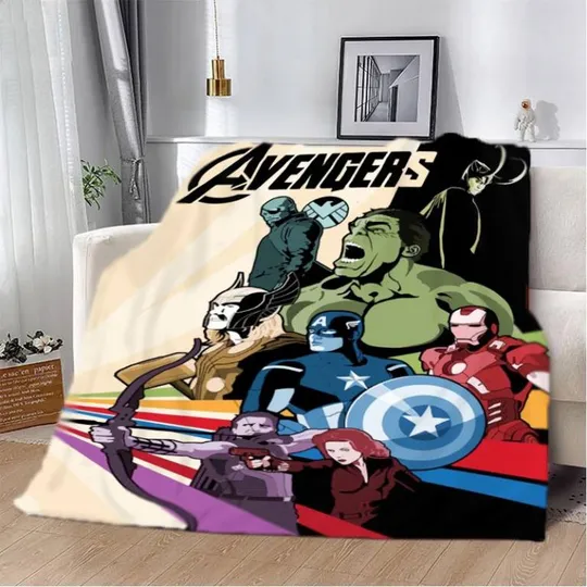 Плед 3D Мстители 2808_A 13019 160х200 см Ціна