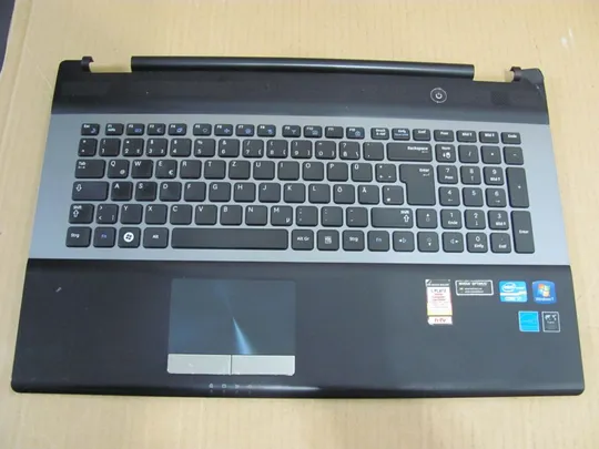 483-9 Кришка панель палмрест та тачпад клава робоча BA75-03204C для SAMSUNG RC7300 оригінал Ціна