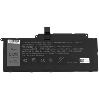 фото, Батарея для ноутбука DELL F7HVR (Inspiron 14 7437, 15 7537, 17 7737) 15.2V 61Wh Black