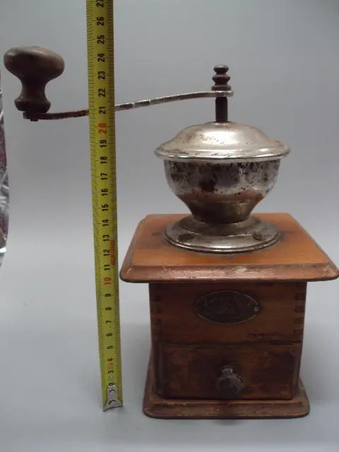 Кофемолка Zassenhaus r.z. fabrik-marks Qualitatsware винтаж высота 23-23,5 см №13239 Де купити