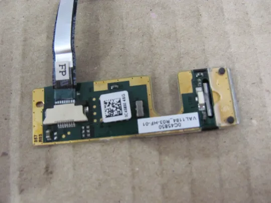 номер0399-14 плата сканер відбитку 0C45850  для Lenovo ThinkPad  T440p   оригінал З аукціону