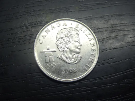 Купити 25 центів 2008 Канада Ванкувер 2010 - Фрістайл