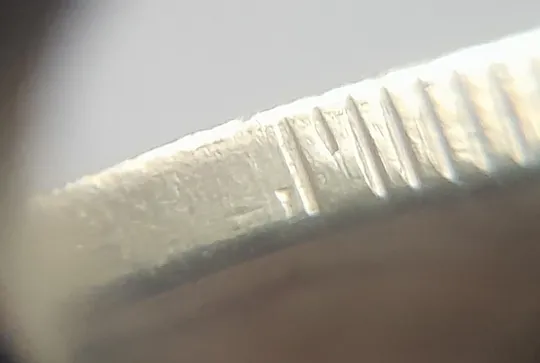 (8188) 25 копійок 2014 викрошка на гурті у сегменті на 7 год. (25 копеек 2014 брак гурта) Продаж