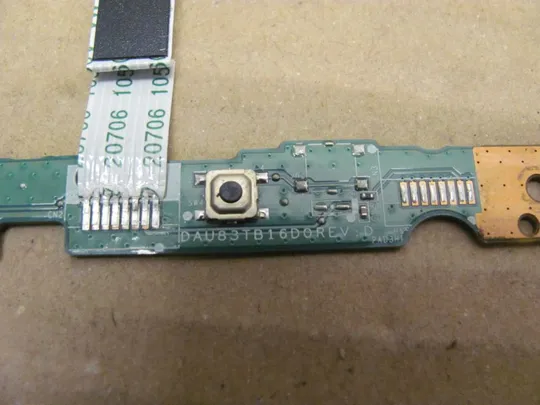 402-17 плата кнопки тачпаду DAU83TB16D0 для HP Pavilion 15 15-N оригінал Інтернет-аукціон