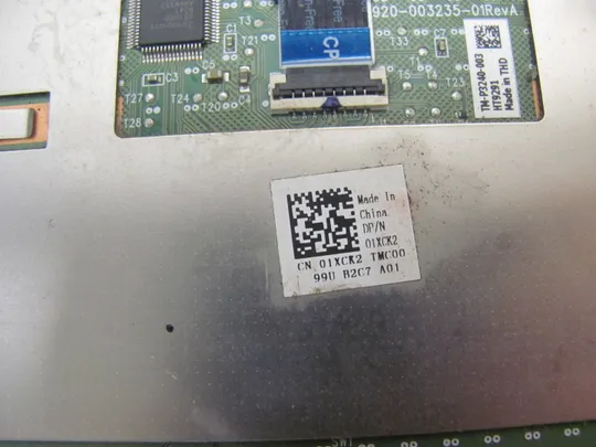 номер0943-30 Сенсорна панель тачпад TM-P3240-003 01XCK2 0KWG4R для DELL G7 7790 17-7790  оригінал З аукціону