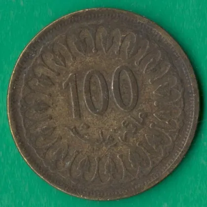 фото, 100 міллім 1983 року Туніс [КВ]