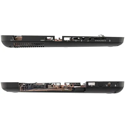 фото, Б.У Нижня частина корпуса для  ноутбуку HP (G62),  black