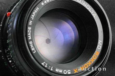Об&#039;єктив Minolta MD Rokkor-X 1:1.7 f=50mm Ф49/Ф55мм (24x36mm) Japan Вживане Де купити