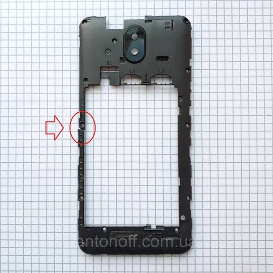 Середній корпус TP-Link Neffos C5 Plus TP7031A для телефона оригінал з розборки Ціна