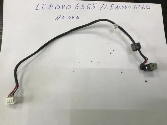 N0046 Lenovo G560 G565 Розйом живлення +шлейф Ціна