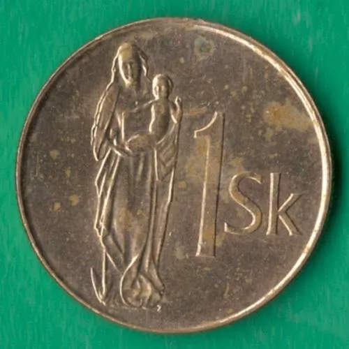 1 крона 1995 року Словаччина [КВ] Ціна
