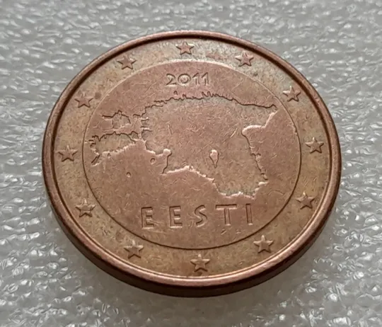 Купити (8091 ря) 5 євроцентів 2011 Естонія (5 евроцентов 2011 Эстония)