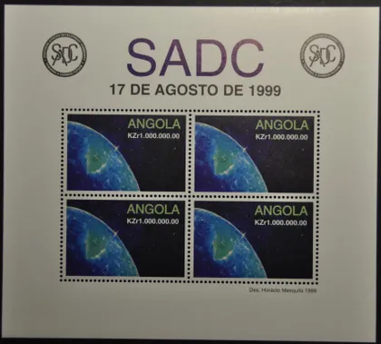 фото, Ангола SADC Африка Земля 1999