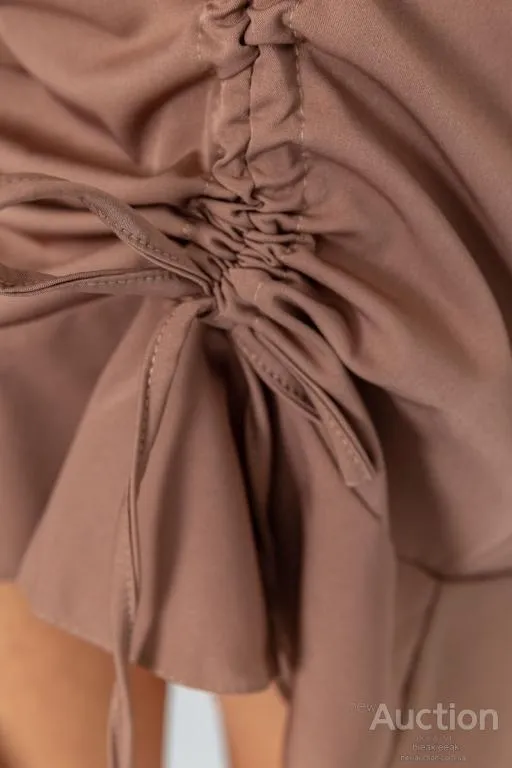 Платье, цвет мокко, 176R1038 Де купити