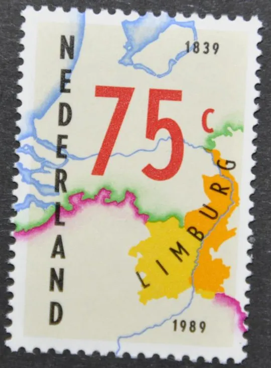 Нидерланды Провинция Лимбург Карта 1989 Ціна