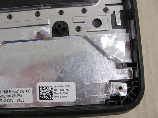 381-4 Кришка панель палмрест та тачпад 0TCYGH 60.4OA01.005 для DELL Latitude 13 3350 P47G 3340  оригінал З аукціону