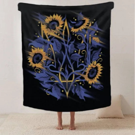 Купити Плед патриотический 3D Подсолнечная Гордость 20222495_A 12390 160х200 см