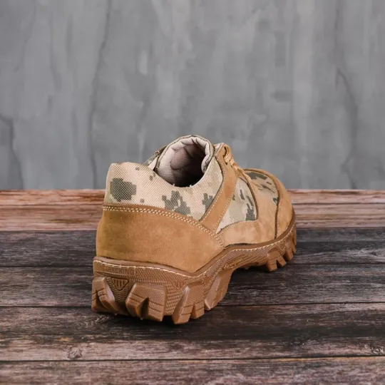 Кроссовки мужские тактические ВСУ (ЗСУ) Пиксель 7095 40 р 26 см хаки З аукціону