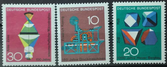 ФРГ Оптика Минералы Станок 1968 Ціна