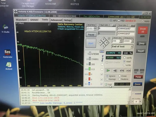 H0012 Hitachi HTS541612J9AT00 120Gb IDE Ціна