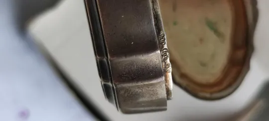 Кокаинница коробочка антикварная серебряная клеймо  1913 год sb824 Характеристики