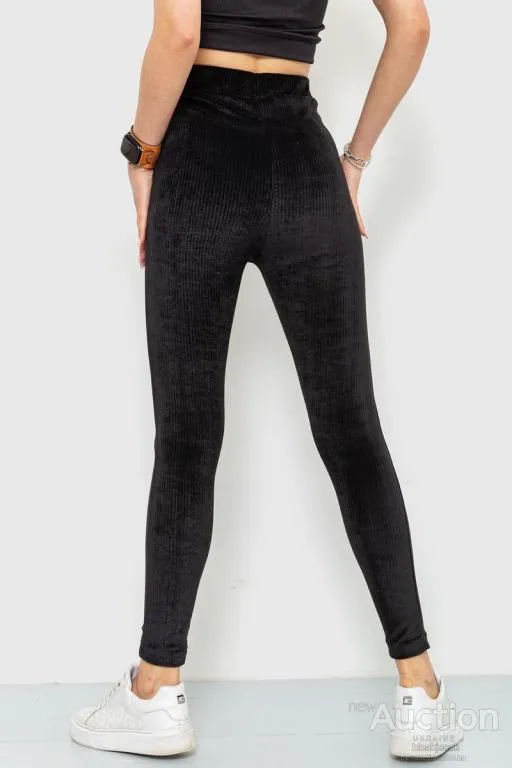 Лосины женские, цвет черный, 164R1304 Продаж