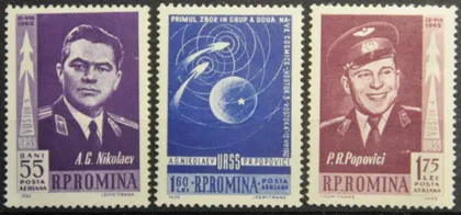 фото, Румыния Космос Николаев Попович 1962