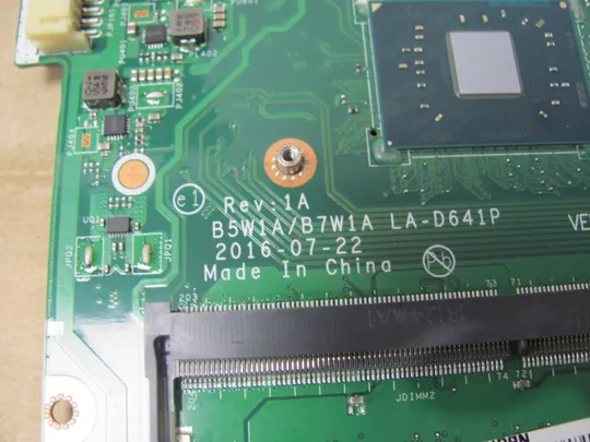 714-9 материнська плата B5W1A\B7W1A LA-D641P  SR2Z7 Pentium N4200 для Acer Aspire ES1-732 ES1-523 ES1-572 ES1-533 оригінал Де купити