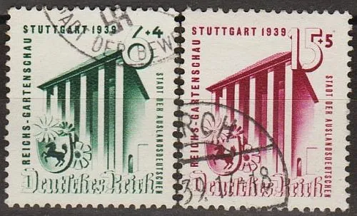 1939 - Рейх - Садова виставка в Штутгарті Mi.692-93  _9.0 € Ціна