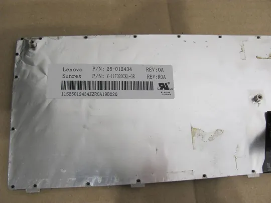 543-9 клавіатура робоча V-117020CK1-GR MP-10A3 для LENOVO IdeaPad G570, G575 оригінал Інтернет-аукціон