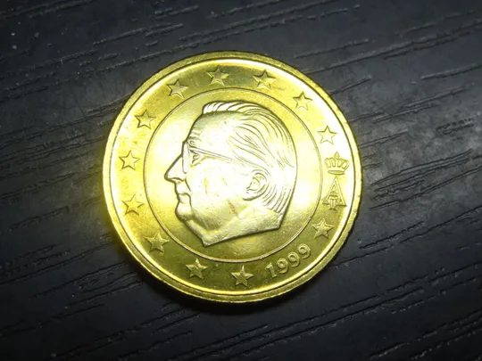 50 євроцентів Бельгія 1999 UNC Ціна