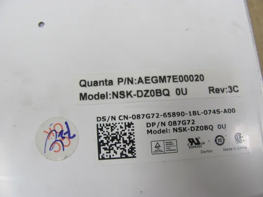 722-6 клавіатура робоча з підсвіткою AEGM7E00020 087G72  для Dell XPS 17 L702x оригінал Інтернет-аукціон