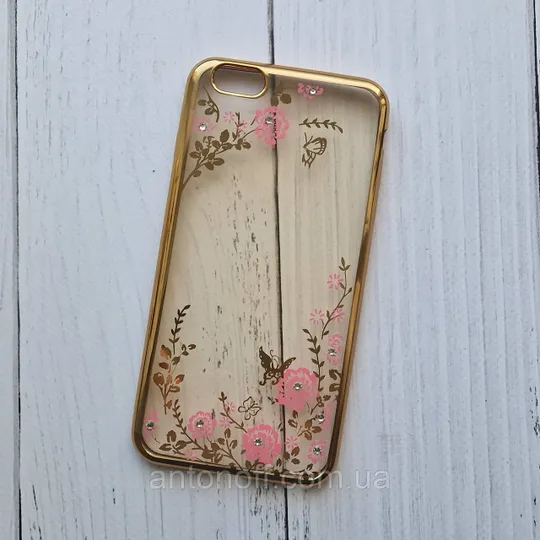 Чохол (накладка) Apple iPhone 6 Plus / iPhone 6S Plus для телефону силіконовий Gold Ціна