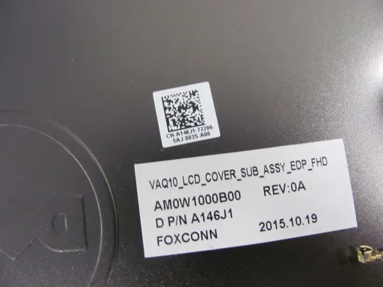 582-3 кришка матриці  A146J1 AM0W1000B00  для Dell Precision M4800  оригінал в Україні