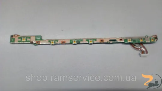 Додаткова плата, Мультимедійні кнопки + кнопка включення, для ноутбука HP Compaq nc8430, б/в Ціна