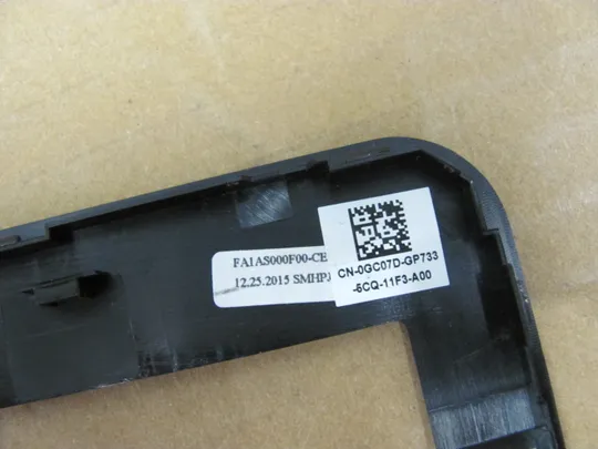 номер0001-17 рамка матриці 0GC07D AP1AS000B00 для  DELL Inspiron 17 5755 5758 5759  оригінал Де купити