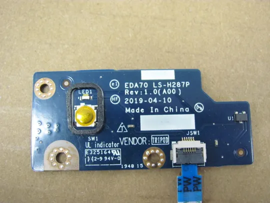 Купити номер0752-11 плата кнопки вкл EDA70 LS-H287P LS-F602P 03CT68 NBX0002K900 для  Dell Precision 17 7730 7740 M7730 M7740  оригінал