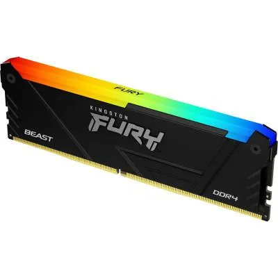 Купити Модуль памяти для компьютера DDR4 8GB 3600 MHz Beast RGB Kingston Fury (ex.HyperX) (KF436C17BB2A/8)
